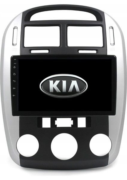 Kia Cerato Araç Multimedya Android Ekran Carplay Double Teyp 4+64 9" 06-08 Black/silver