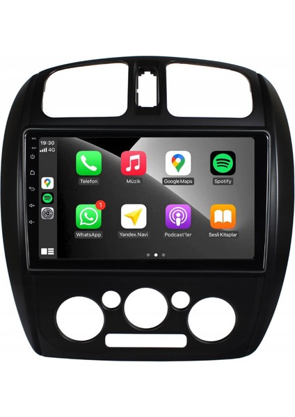 Mazda Mazda 323 Araç Multimedya Android Ekran Carplay Double Teyp 4+64 9" 99-03 Black fiyatları