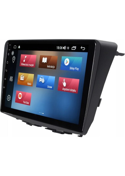 Suzuki Baleno Araç Multimedya Android Ekran Carplay Navigasyon Double Teyp 4+64 9" 16-18 Black
