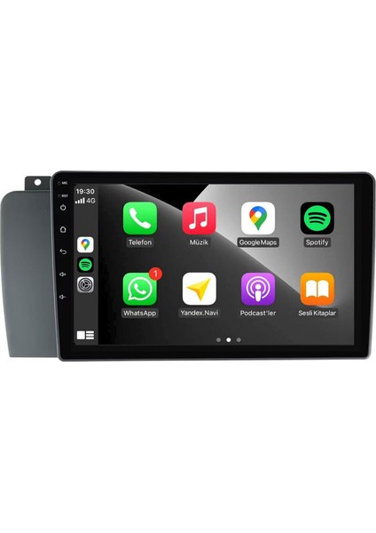 Volvo S60 / XC70 / V70 Araç Multimedya Android Ekran Carplay Double Teyp 4+64 9" 05-10 Black