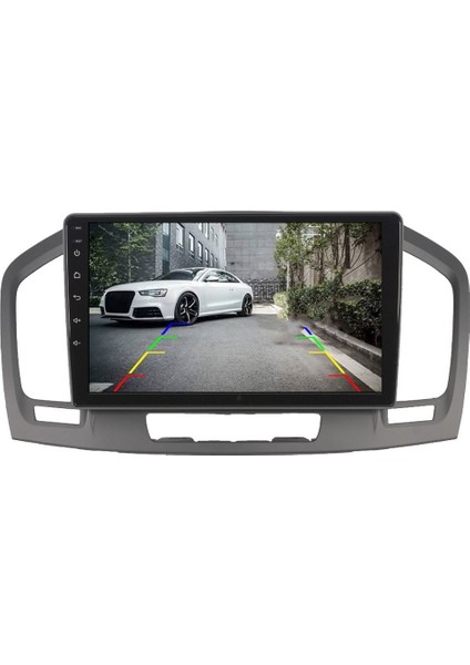Opel Insignia Araç Multimedya Android Ekran Carplay Navigasyon Double Teyp 4+64 9" 09-13 Gri