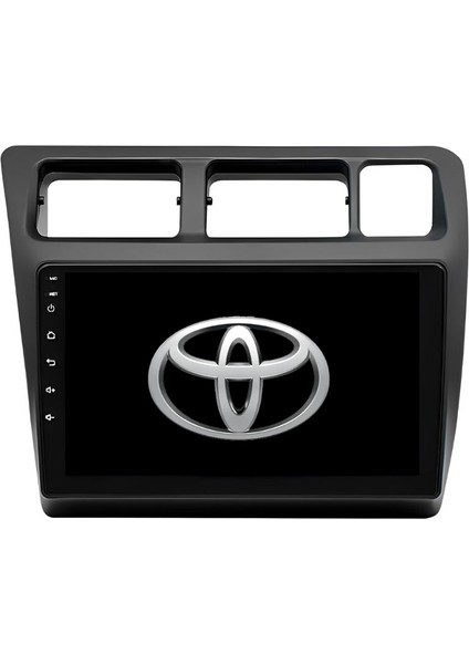 Toyota Corolla Araç Multimedya Android Ekran Carplay Double Teyp 4+64 9" 93-95 Black