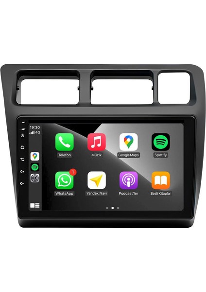 Toyota Corolla Araç Multimedya Android Ekran Carplay Double Teyp 4+64 9" 93-95 Black