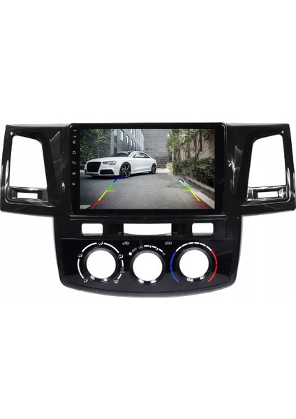 Toyota Hilux Araç Multimedya Android Ekran Carplay Double Teyp 4+64 9" 08-15 Analog P.black fırsatları