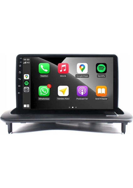 Volvo S40 Araç Multimedya Android Ekran Carplay Navigasyon Double Teyp 4+64 9" 05-07 Black