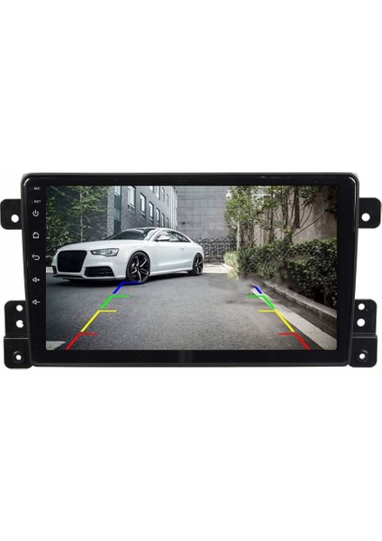 Suzuki Vitara Araç Multimedya Android Ekran Carplay Navigasyon Double Teyp 4+64 9" 06-12 Black