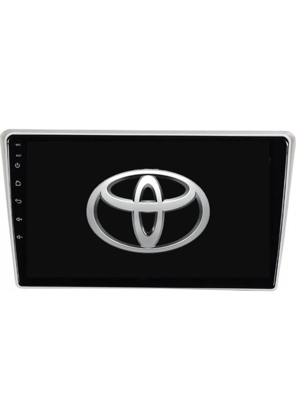 Toyota Avensis Araç Multimedya Android Ekran Carplay Double Teyp 4+64 9" 02-08 Silver