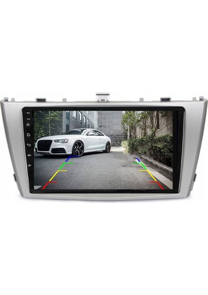 Toyota Avensis Araç Multimedya Android Ekran Carplay Double Teyp 4+64 9" 09-15 Silver