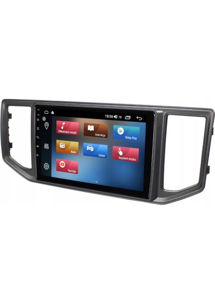 Volkswagen Crafter Araç Multimedya Android Ekran Carplay Double Teyp 4+64 9" 17-21 Black