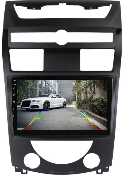 Ssangyong Rexton Araç Multimedya Android Ekran Carplay Double Teyp 4+64 9" 08-13 Black