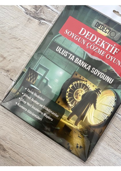 Dedektiflik Cinayet Çözme Ipuçları Takip Et Suçluyu Bul Ulus'ta Banka Soygunu Cinayeti