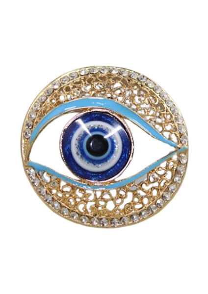 Swarovski Taşlı Göz Tasarımlı Magnet