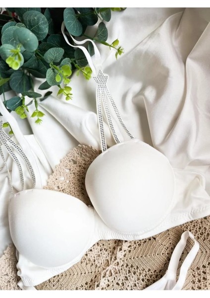 Yıldız Model Dolgulu Sütyen ve Külot Takımı - Bralet Seti fırsatları