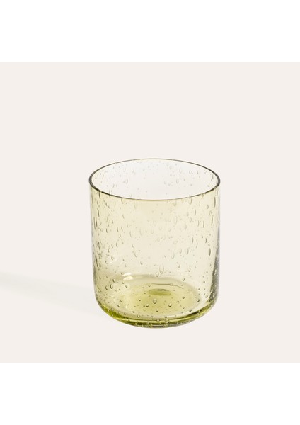 Loess Cam Su Bardağı 320 ml Yeşil