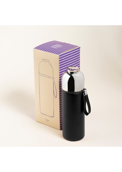 Panyu Çelik Termos 400 Ml Siyah