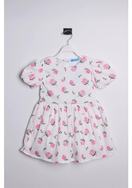 Çiçekli Astarlı Elbise