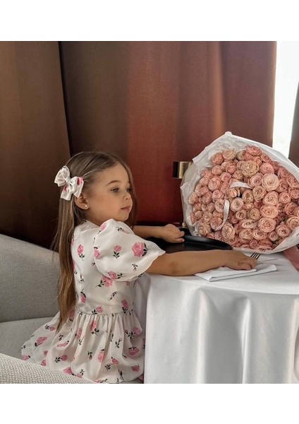 Çiçekli Astarlı Elbise fırsatları