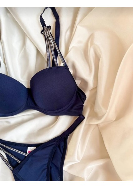Yıldız Model Dolgulu Sütyen ve Külot Takımı - Bralet Seti modelleri