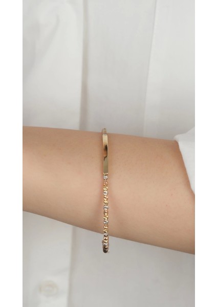 14 Ayar Altın Dorikalı Kelepçe