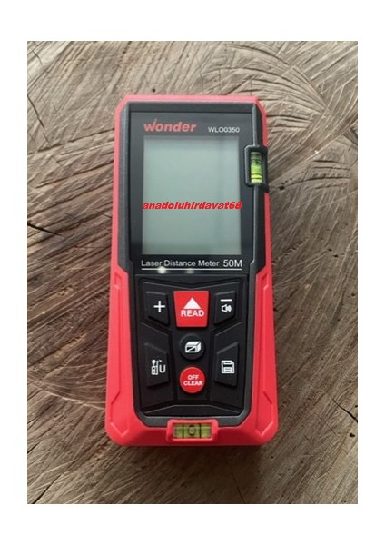 Profesyonel Lazermetre WL50 Lazer Ölçüm Cihazı 50 Metre