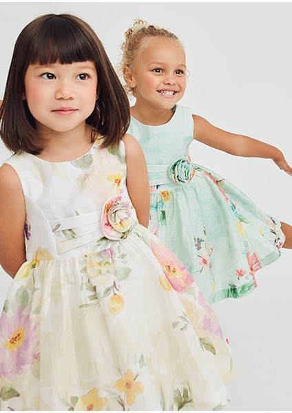 Abel Lula Çiçekli Elbise 5053