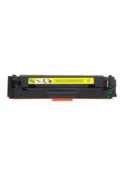 Krcburo 415A-W2030A Laserjet Pro Sarı Çipsiz Muadil