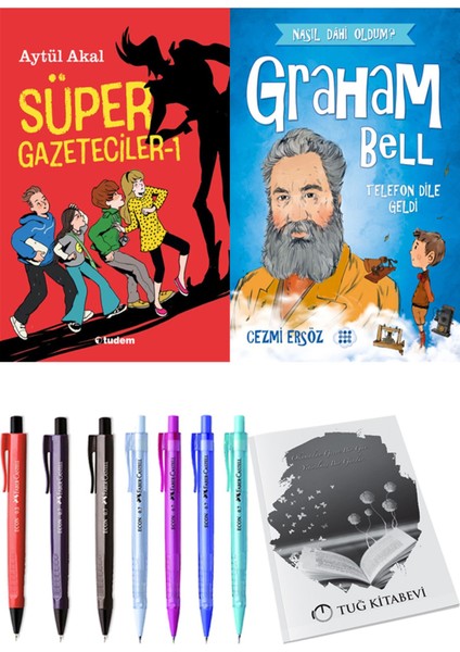 Süper Gazeteciler 1 ve Graham Bell Telefon Dile Geldi + Hediyeli