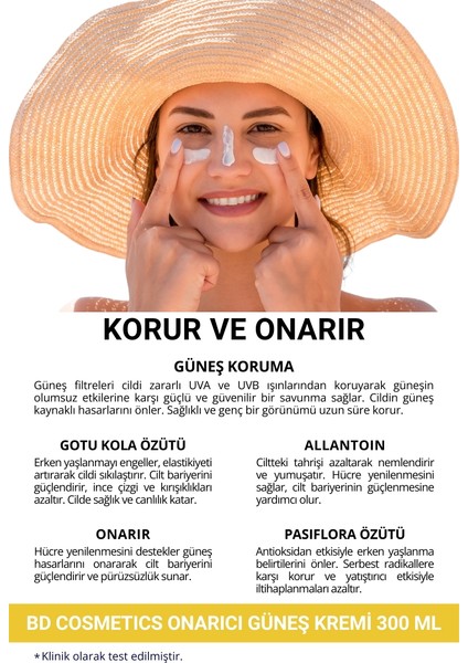 50 Spf Onarıcı Güneş Kremi 100 Ml
