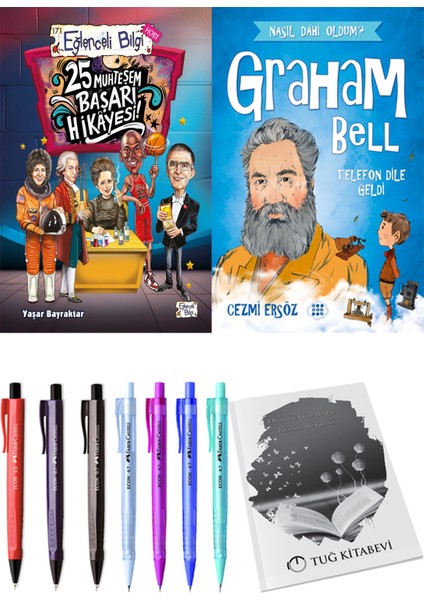 25 Muhteşem Başarı Hikayesi ve Graham Bell Telefon Dile Geldi + Hediyeli