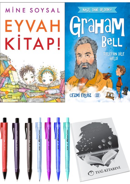 Eyvah Kitap! ve Graham Bell Telefon Dile Geldi + Hediyeli