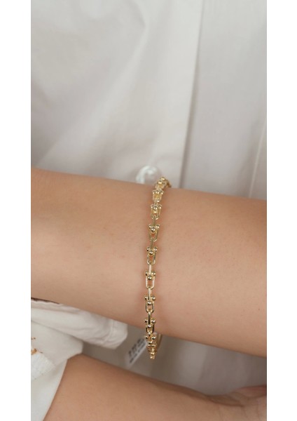 14 Ayar Altın Ataç Kelepçe modelleri