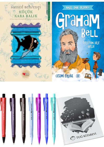 Küçük Kara Balık ve Graham Bell Telefon Dile Geldi + Hediyeli