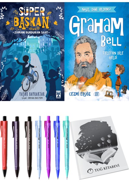 Süper Başkan Zamanı Durduran Saat ve Graham Bell Telefon Dile Geldi + Hediyeli