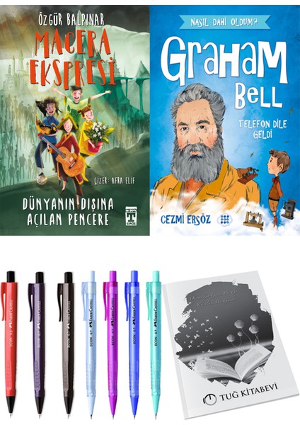 Macera Ekspresi Dünyanın Dışına Açılan Pencere ve Graham Bell Telefon Dile Geldi + Hediyeli