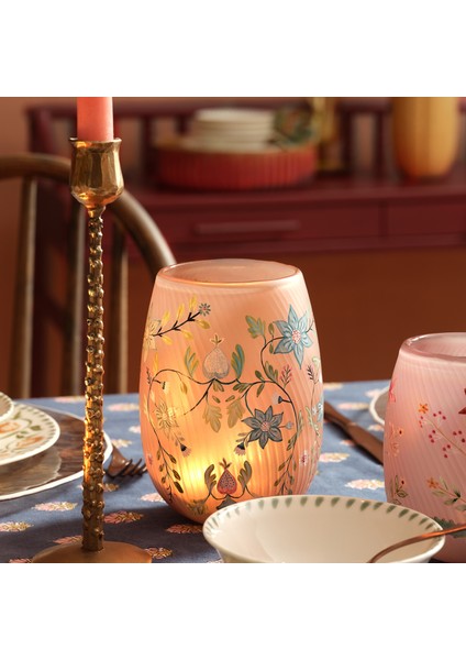 Aravalı Cam Dekoratif Kase 12.5X12.5X17.5 cm Renkli fiyatları