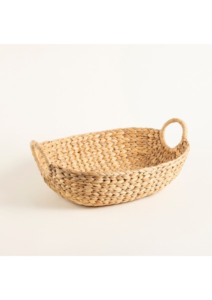 Polı Su Sümbülü Sepet 54 x 35 x 17 cm Natural