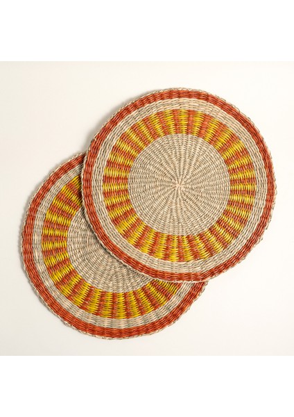 Tam Dao Deniz Çayırı Amerikan Servis 38X38X0.3 cm Renkli