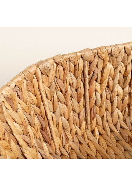 Polı Su Sümbülü Sepet 46 x 31 x 22 cm Natural