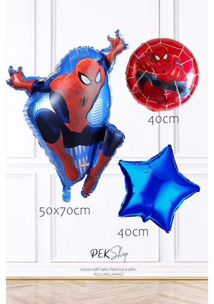 Örümcek Adam Balon Seti Doğum Günü Balon Süsleme Seti 5 Li Set fiyatları