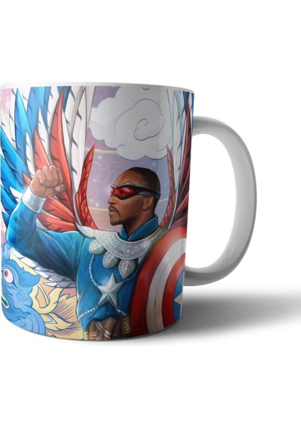 Captain America Brave New World Red Hulk Kupa Bardak Model 2