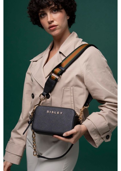 Kadın Çapraz Çanta SLY070 Yeşil Camel