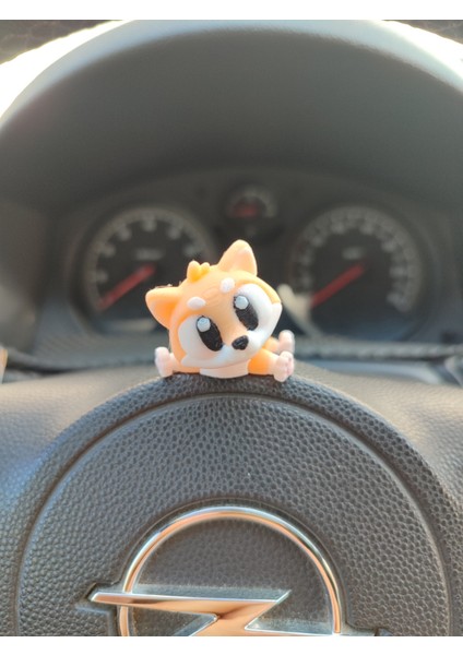 Sevimli Köpek Shiba Torpido Süsü Aksesuarı Dikiz Ayna Süsü fiyatları