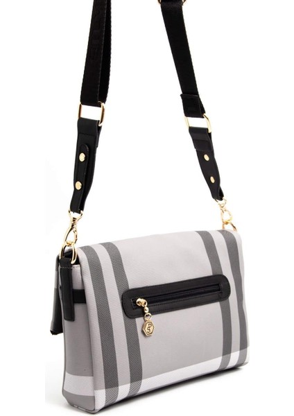 Tek Bölmeli Kadın Çapraz Çanta 963 MK84 45422 Gri Mat Siyah fırsatları