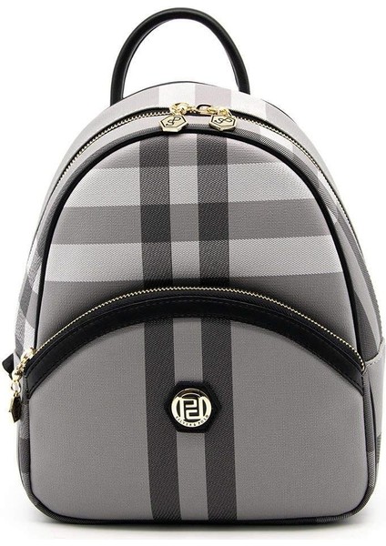 Kadın Sırt Çantası 945 MK84 45080 Gri Mat Siyah