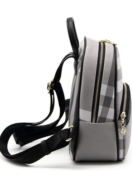 Kadın Sırt Çantası 945 MK84 45080 Gri Mat Siyah modelleri