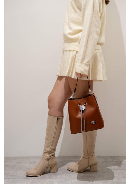 Kadın El Çantası 967 M105 35209 Taba Nix Taba