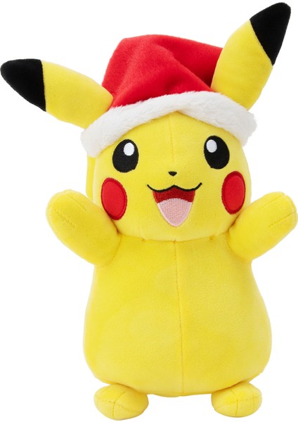 Pelüş Figür Yılbaşı Serisi - Pikachu 20 cm PKW3376
