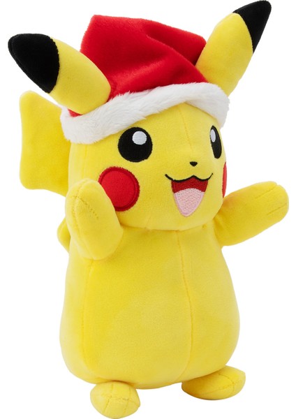 Pelüş Figür Yılbaşı Serisi - Pikachu 20 cm PKW3376