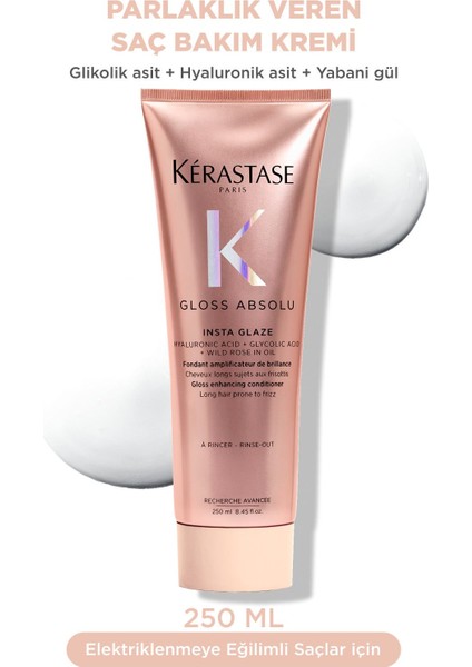 Gloss Absolu Saça Energi Veren Saç Kremi 250 ml