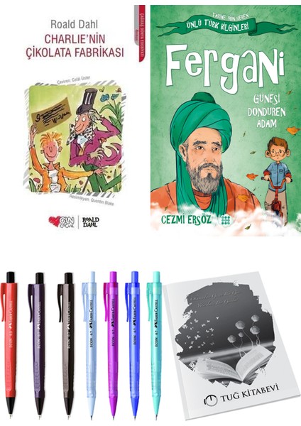 Charlie'nin Çikolata Fabrikası ve Fergani Güneşi Döndüren Adam + Hediyeli